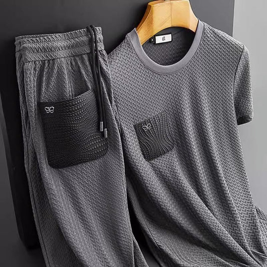 Anti-Wrinkle Flex Suit Mens Short Sleeve Slim Fit Shirts