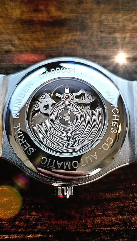 The 199 Gunmetal -Skeleton Automatic Luxury Watch by Dapr