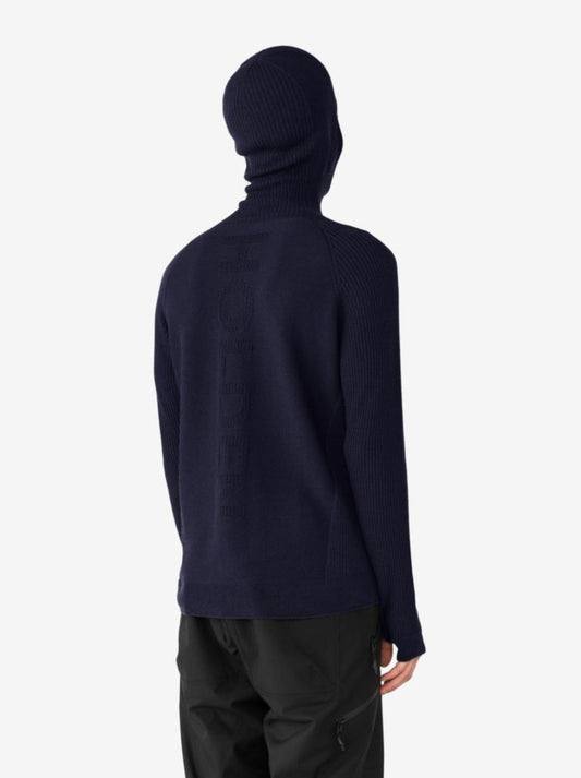 Balaclava Sweater - Carbon Blue