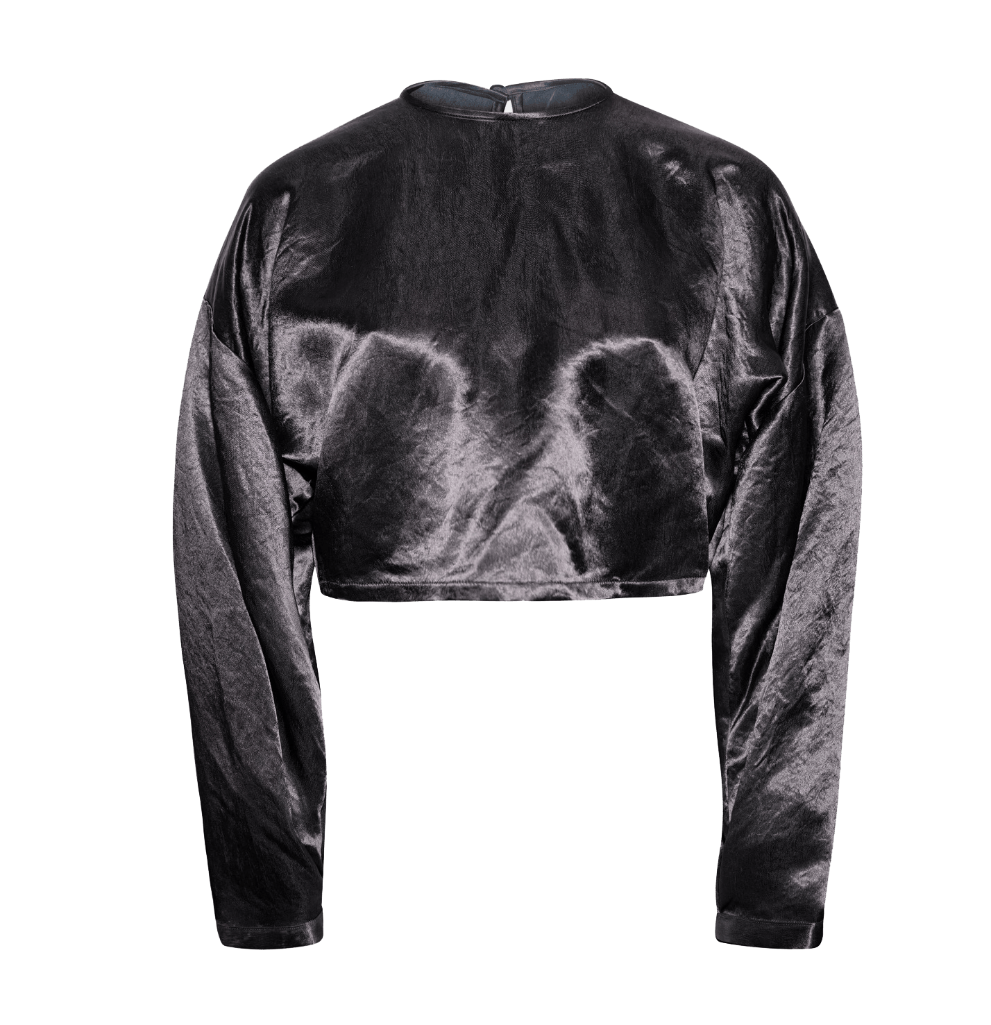 Sophie Black Crop Top - Lolomo!