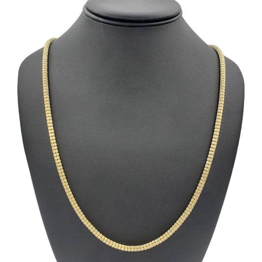 10K Gold- Ice Chain (Yellow Gold)