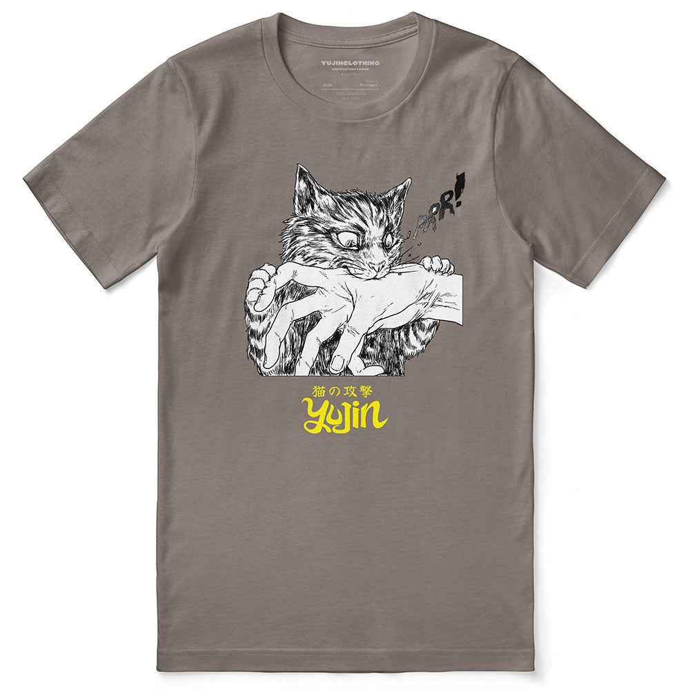 Bite Attack Cat T-Shirt