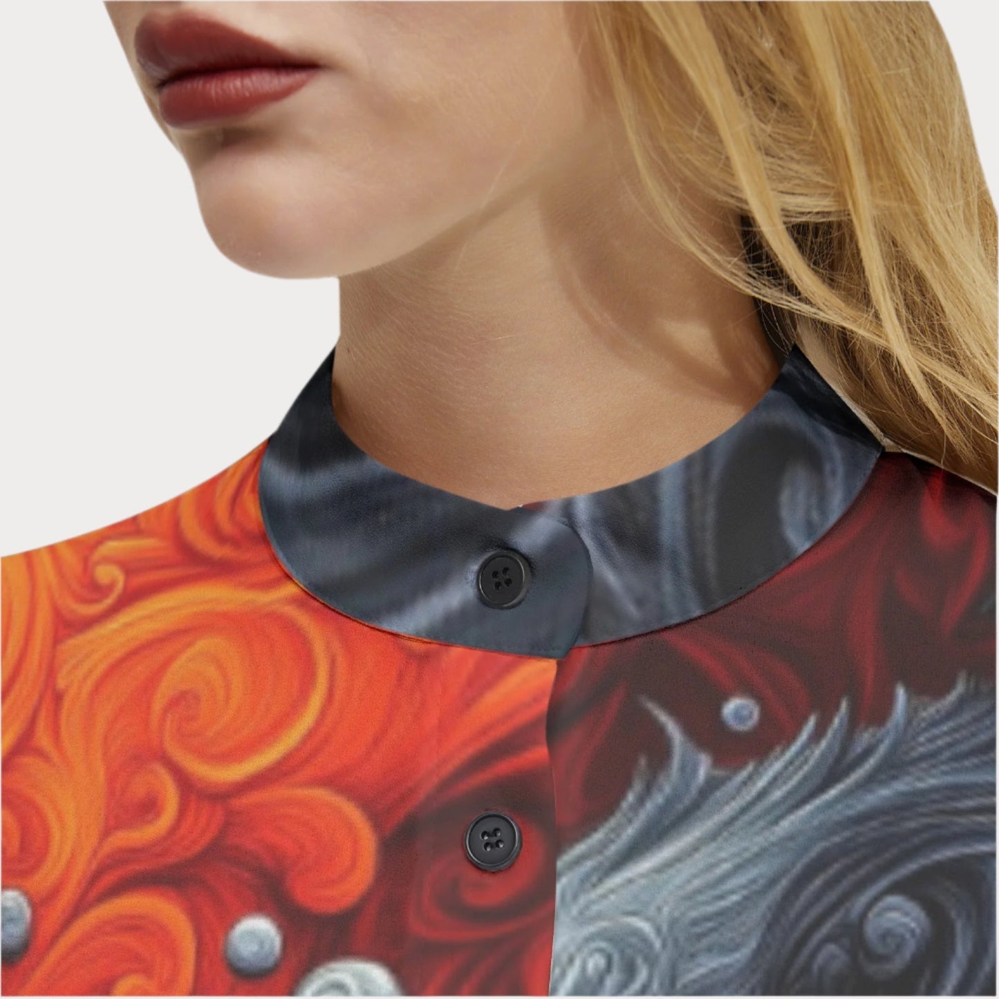 Brooklyn Republic™ Fire and Ice Long Sleeve Button Up