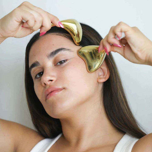Cryo Face Sculpting Gua Sha for Wrinkles - Hypoallergenic and Instant Cool