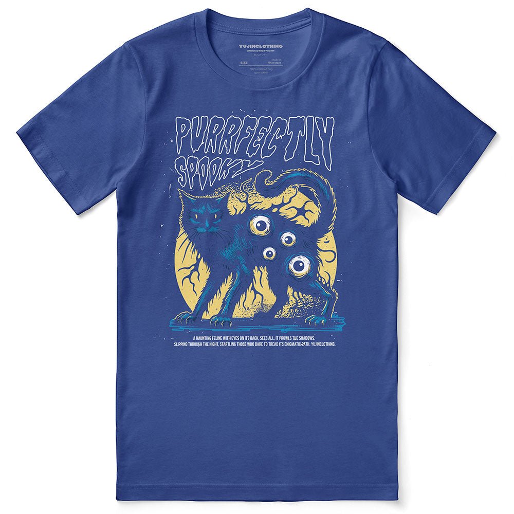 Spooky Vibes Cat T-Shirt - Lolomo!