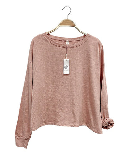 Fabina Cotton Oversized Long Sleeve T-Shirt