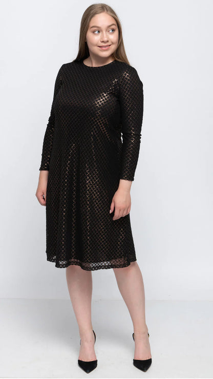 A-Line Dress - Diamond Shine