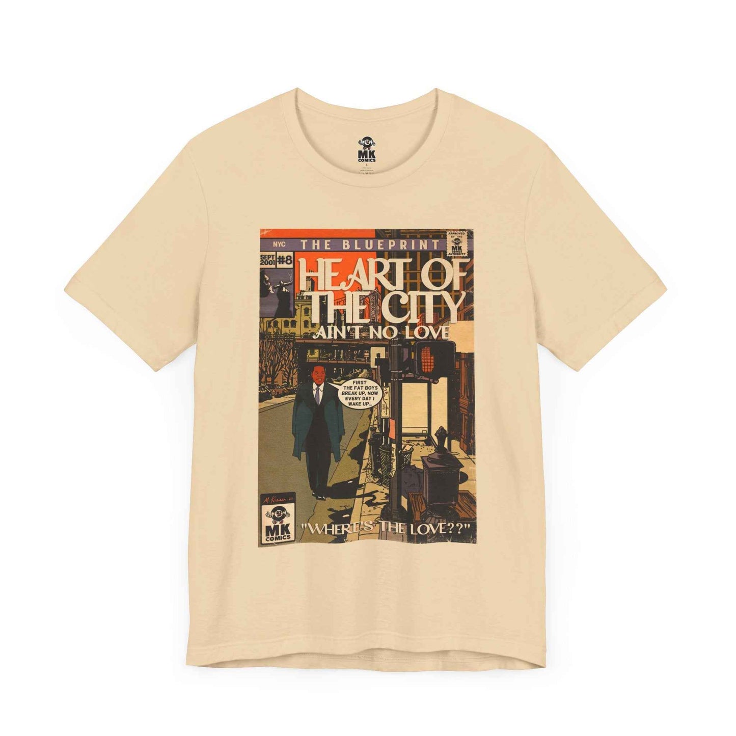 Heart of the City - Unisex Jersey Short Sleeve Tee