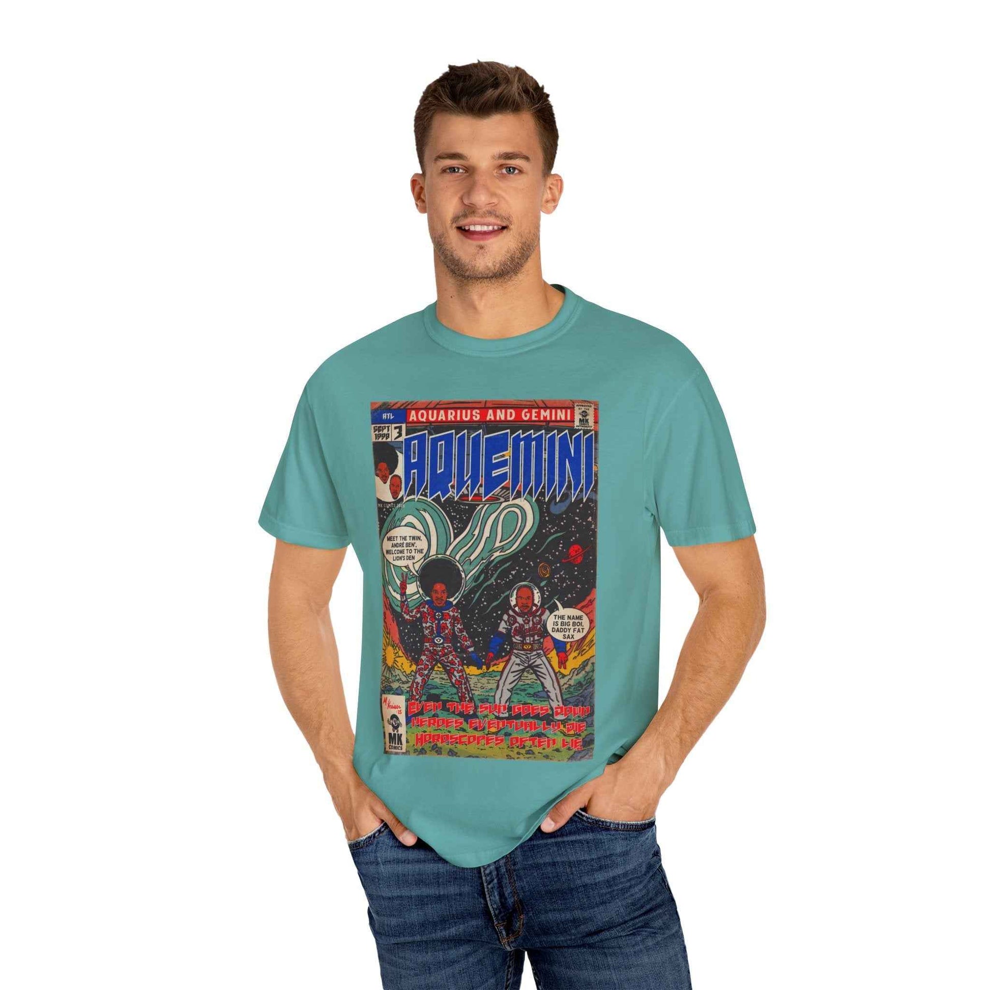 Aquemini - Comic Book Art - Unisex Comfort Colors T-shirt
