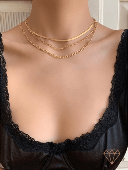 18K GOLD PLATED CHAIN NECKLACE - Lolomo!