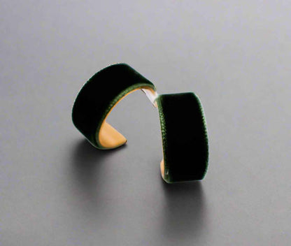 Velvet Elegance Earrings – Luxury Velvet Statement Earrings