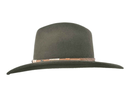 Outdoor Merino Wool Felt Hat Long Trail