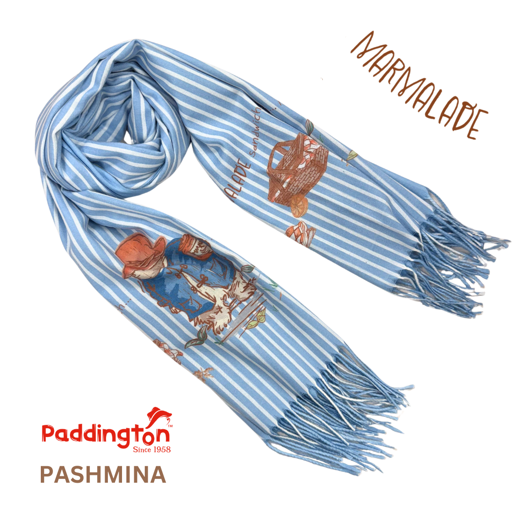 Paddington™ Bear Classic Marmalade - Art Pashmina