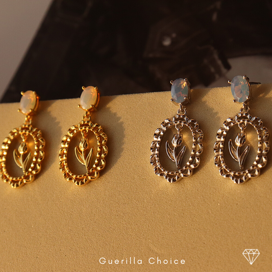 NARCISSE DAINITY 18K EARRINGS