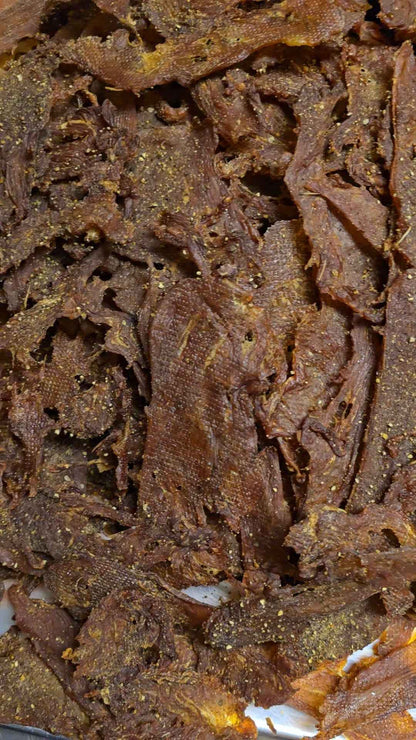 Smoked Garlic Turkey Jerky