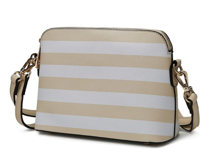 MKF Kimmy Striped Crossbody bag by Mia K
