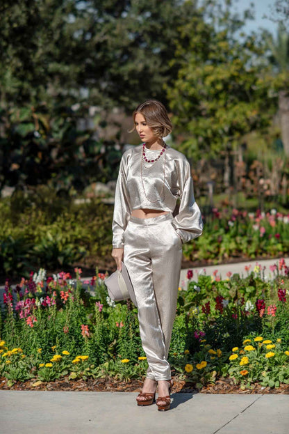 Sophie Beige Pants – Women’s Tailored Beige Trousers