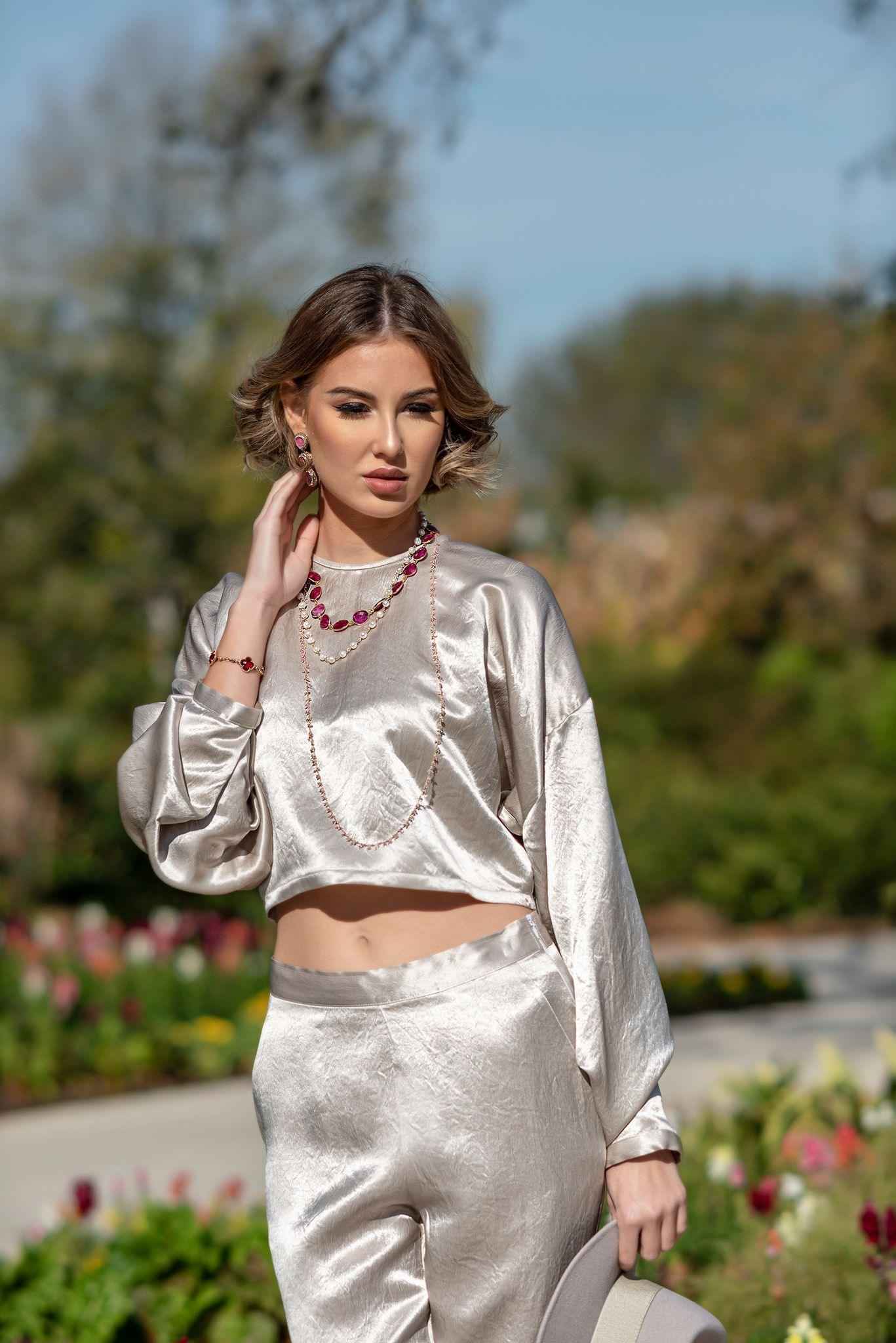 Sophie Beige Pants – Women’s Tailored Beige Trousers