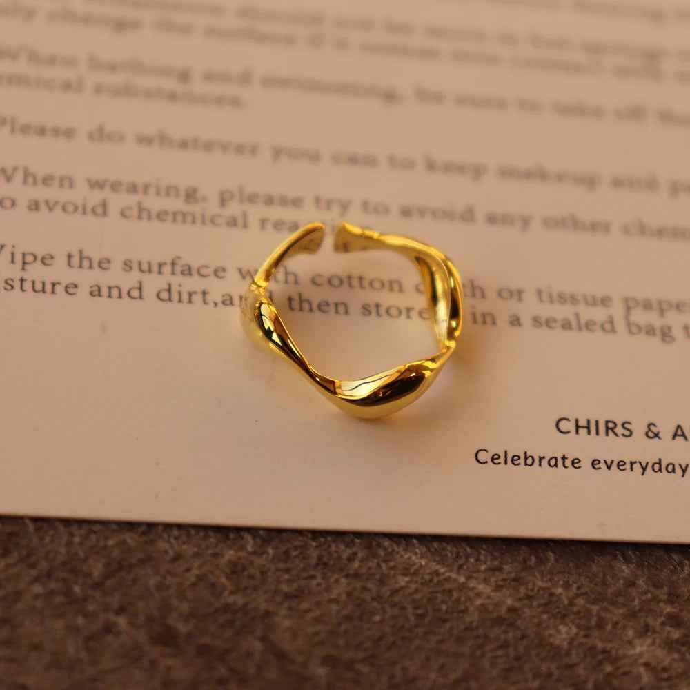Anneau Ondulé Ring