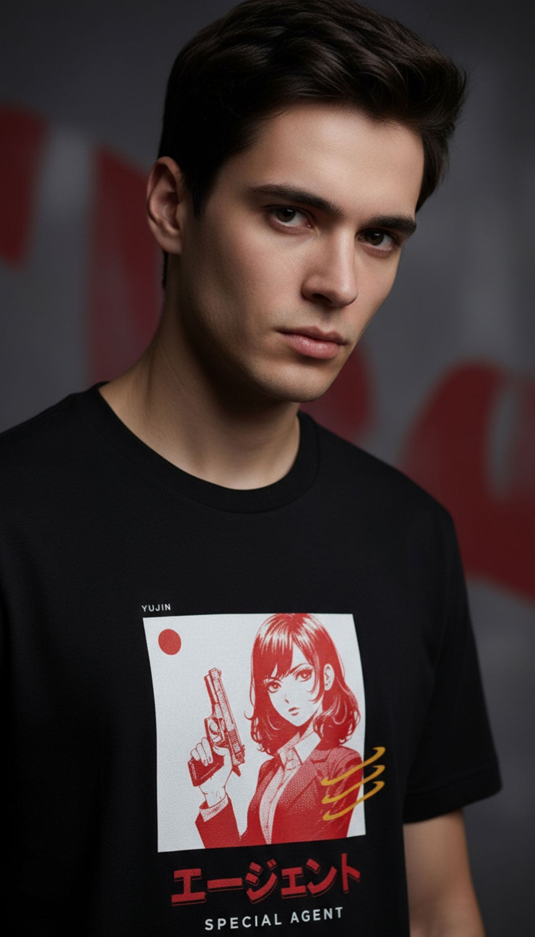 Camiseta de agente especial