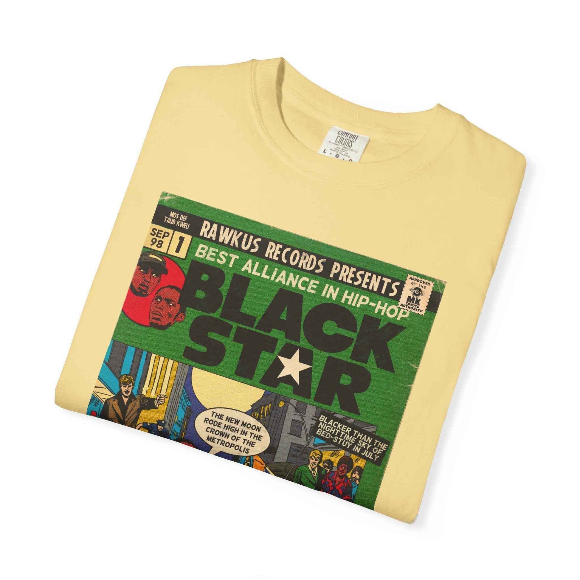 Black Star - Unisex Comfort Colors T-shirt