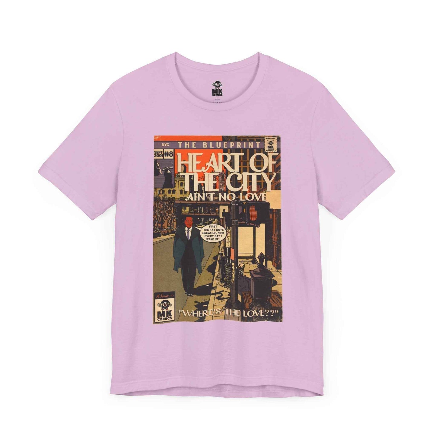 Heart of the City - Unisex Jersey Short Sleeve Tee