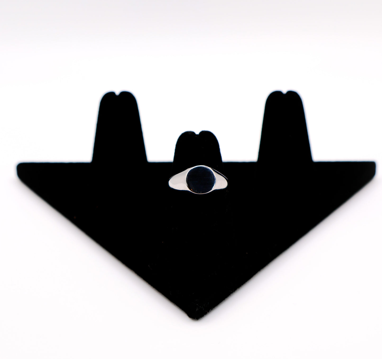 Italian Oval Silver Ring – Elegant Statement Ring for Women - Lolomo!