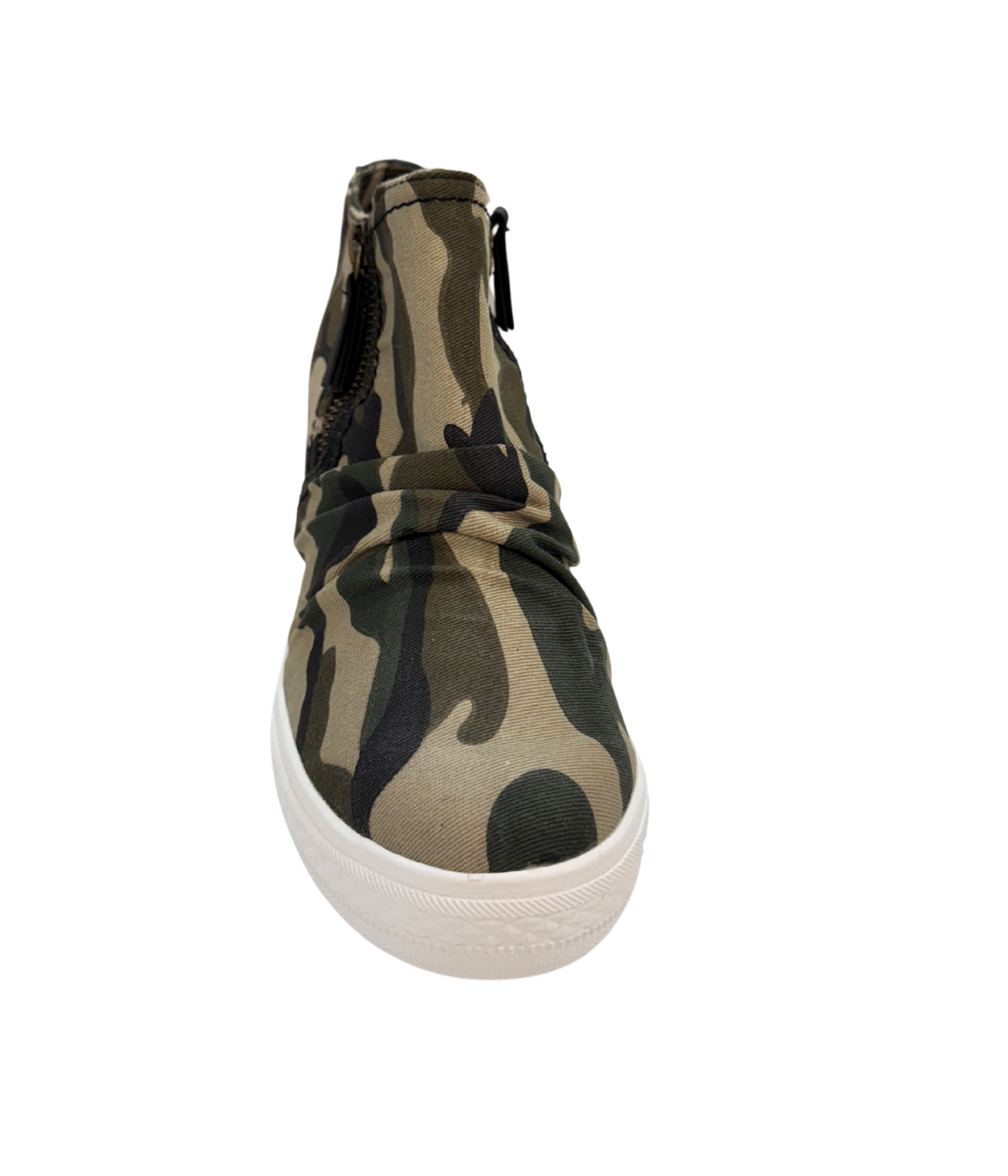 Ari Sneaker Wedge in Camo