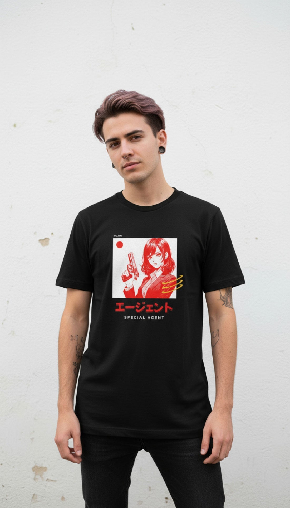 Camiseta de agente especial