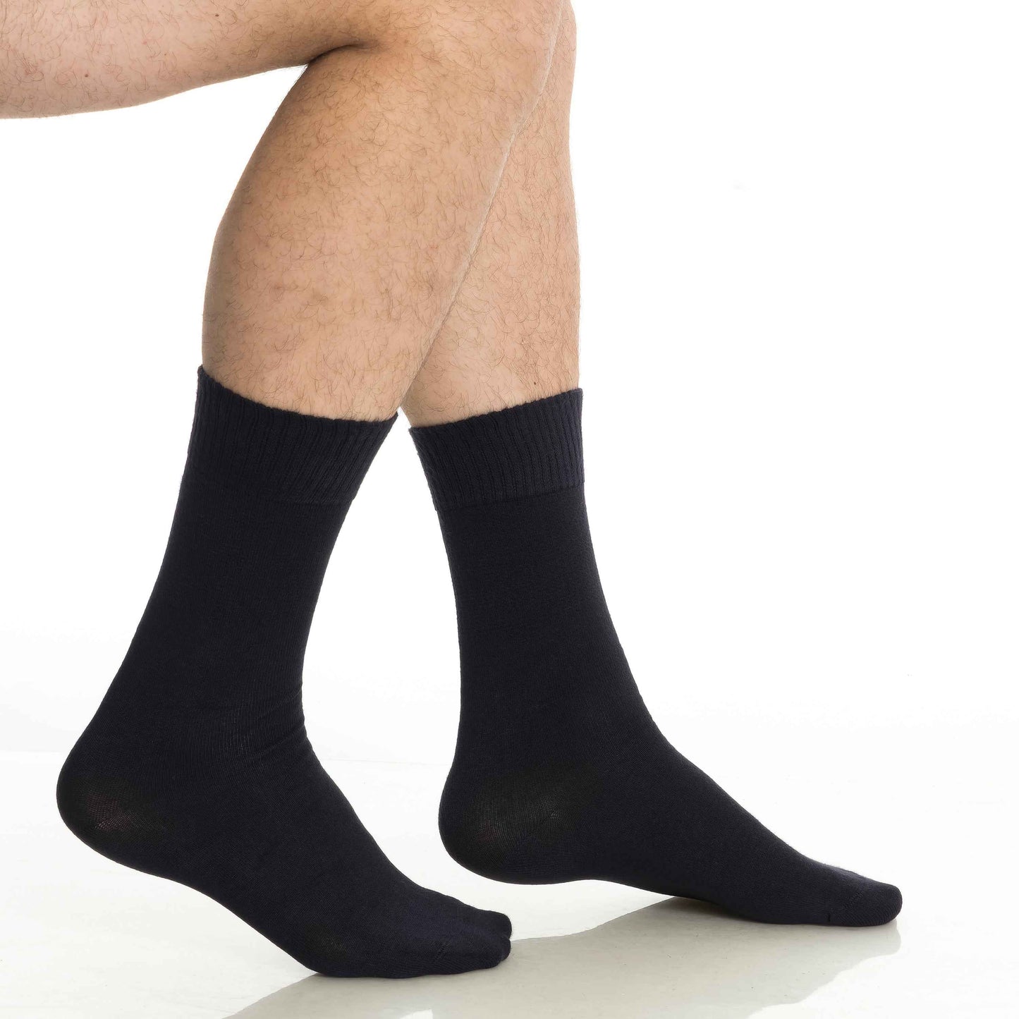Men’s & Women’s Bamboo Diabetic Crew Socks 4-Pack