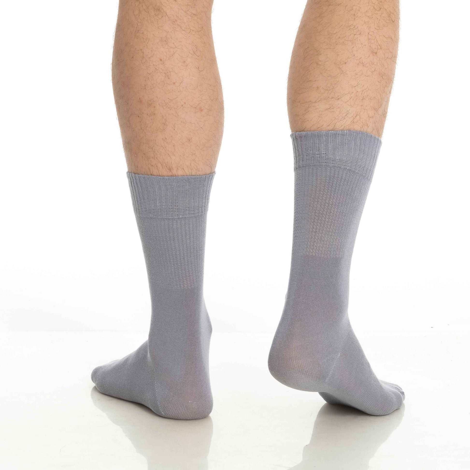 Men’s & Women’s Bamboo Diabetic Crew Socks 4-Pack