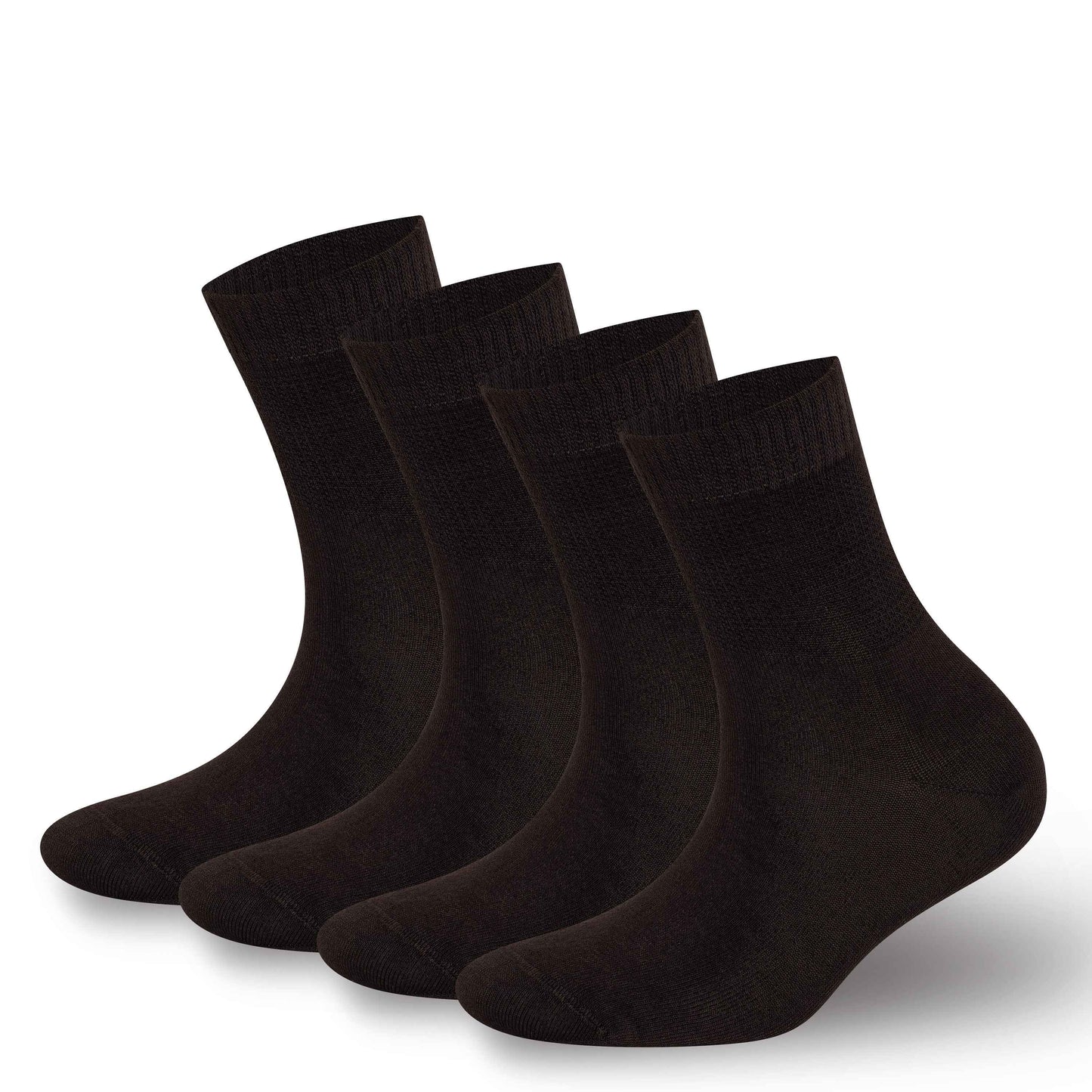 Men’s & Women’s Bamboo Diabetic Ankle Socks 4-Pack