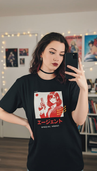 Camiseta de agente especial