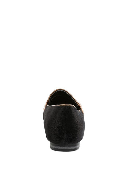 Malta Penny Strap Velvet Loafers