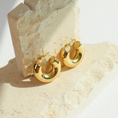 PENDIENTES DE ORO VIRGINIE MOULIN
