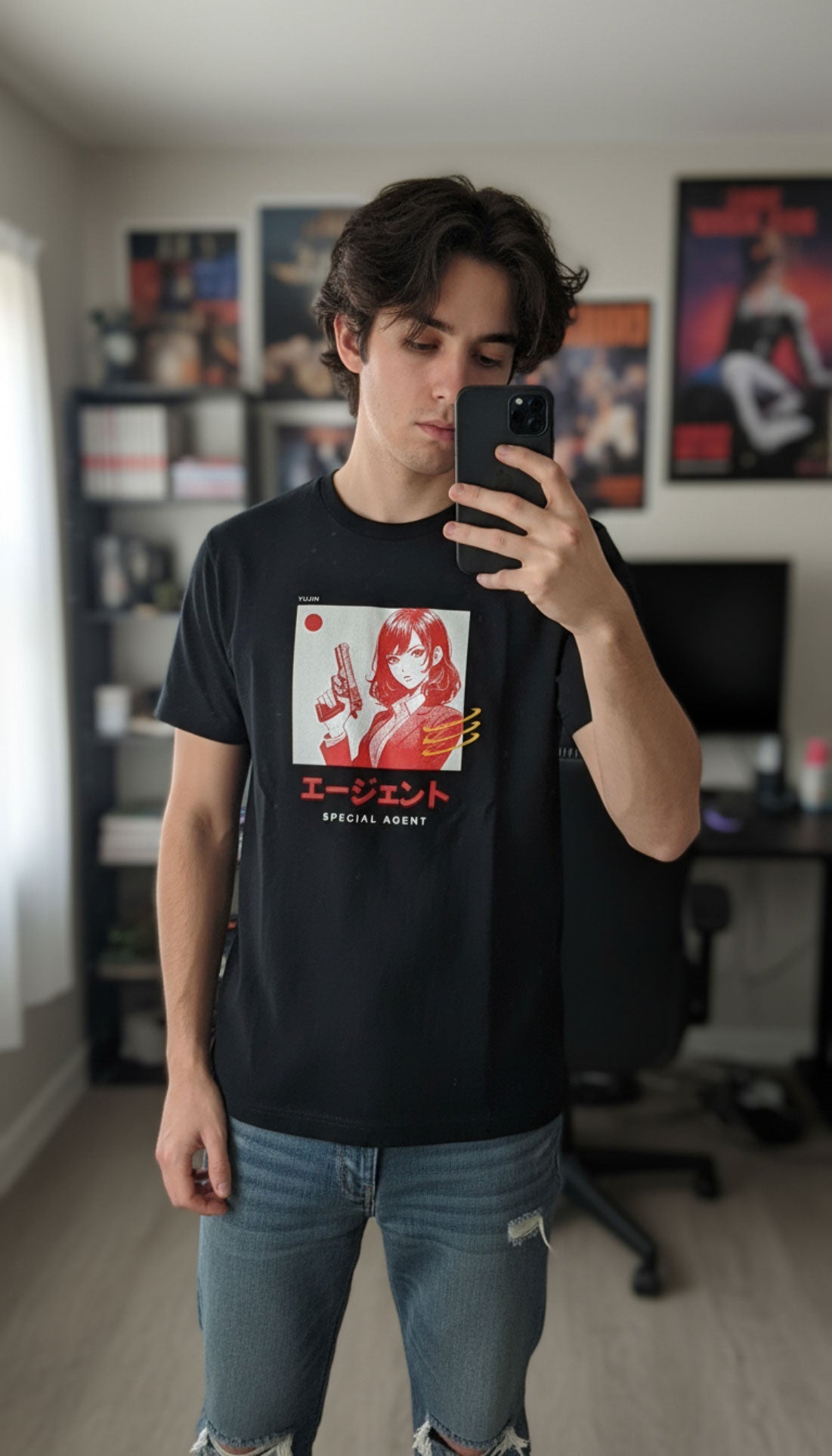 Camiseta de agente especial