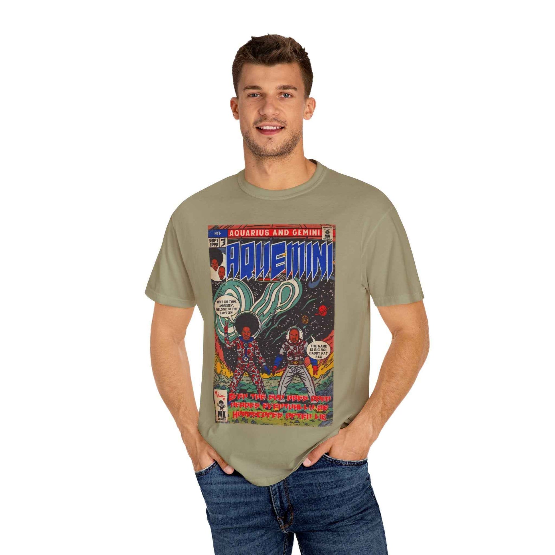 Aquemini - Comic Book Art - Unisex Comfort Colors T-shirt