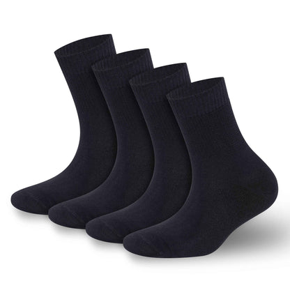 Men’s & Women’s Bamboo Diabetic Ankle Socks 4-Pack