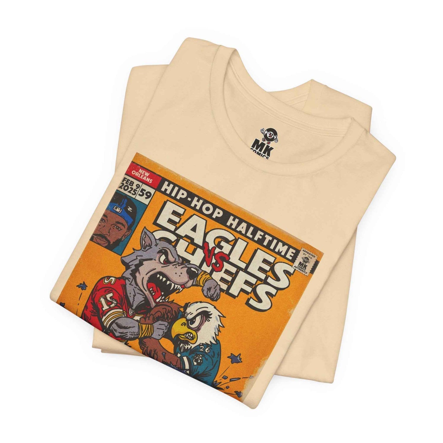 2025 Halftime - Eagles vs Chiefs - Unisex Jersey Short Sleeve Tee