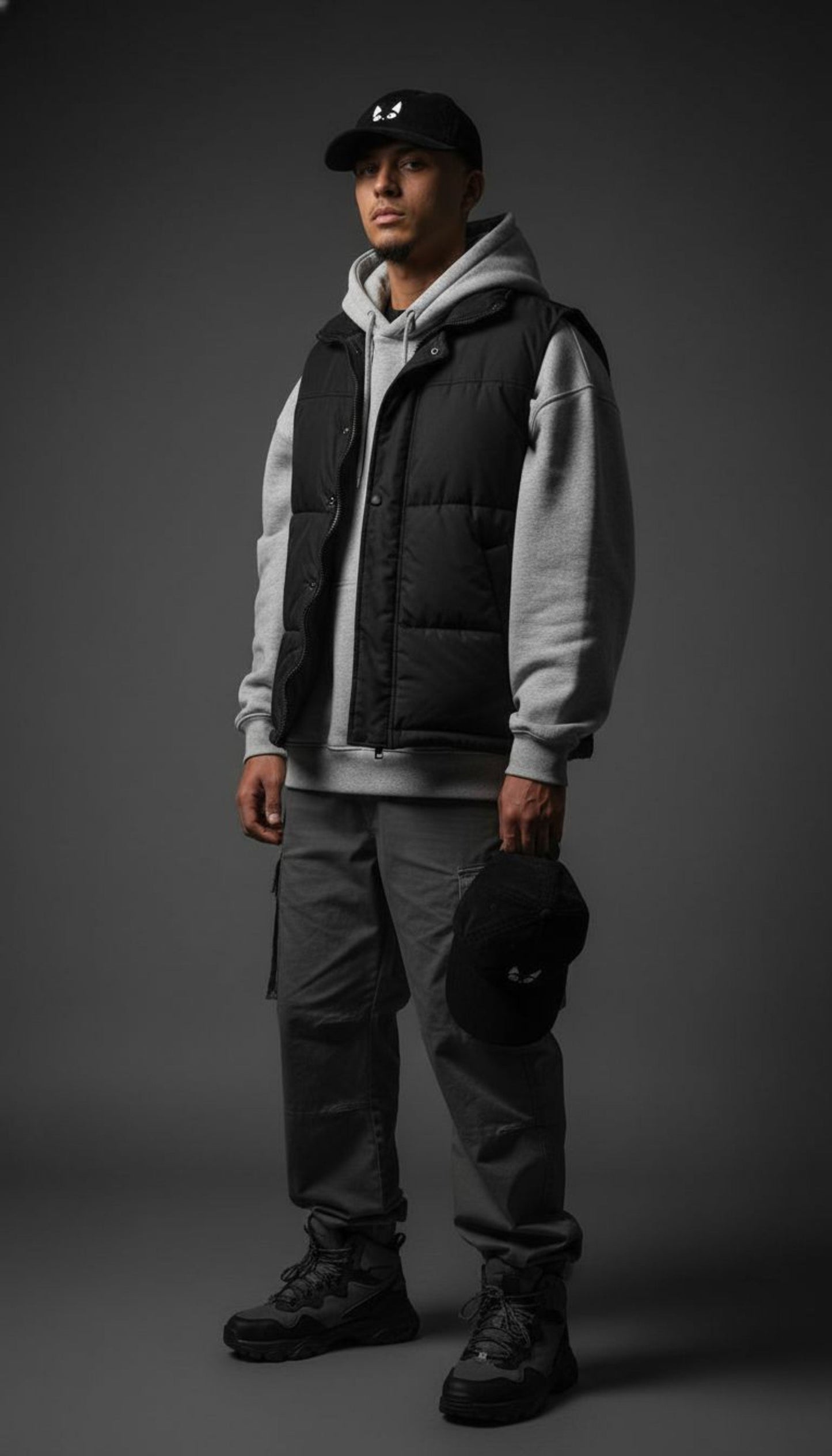 Amazed Cat Corduroy Hat