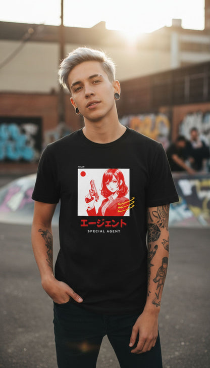 Camiseta de agente especial