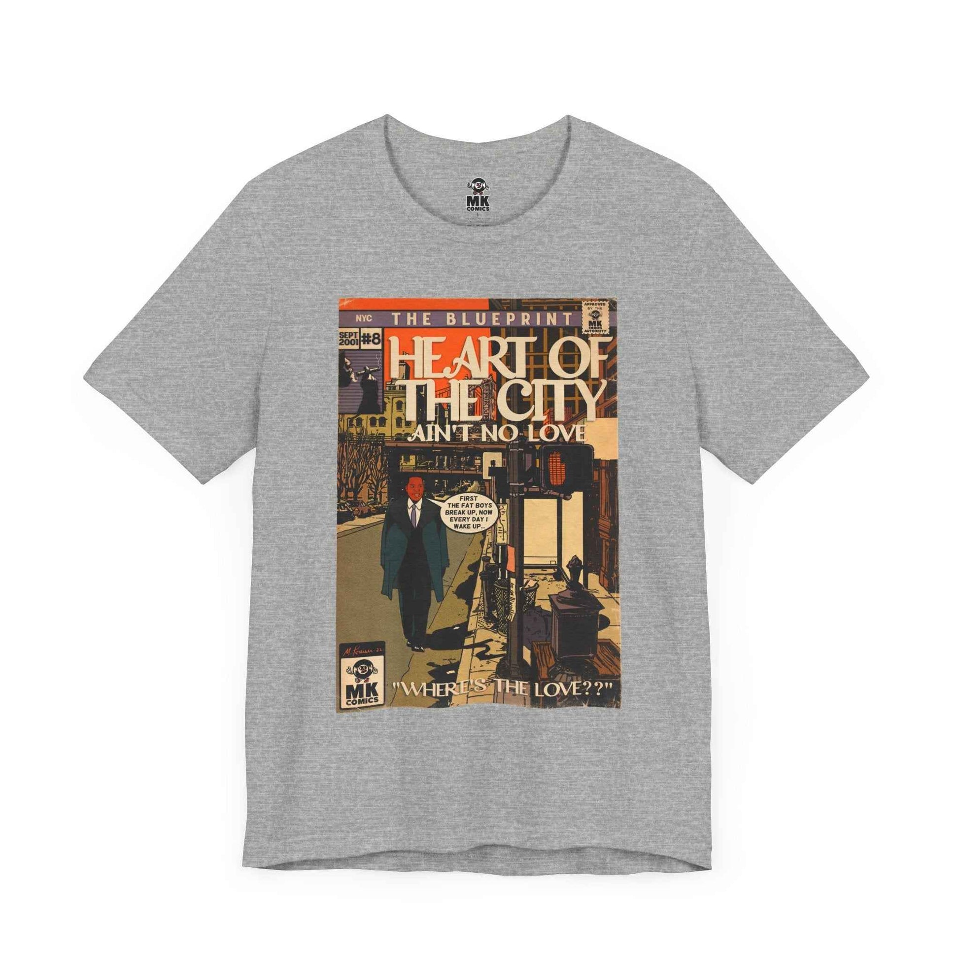 Heart of the City - Unisex Jersey Short Sleeve Tee