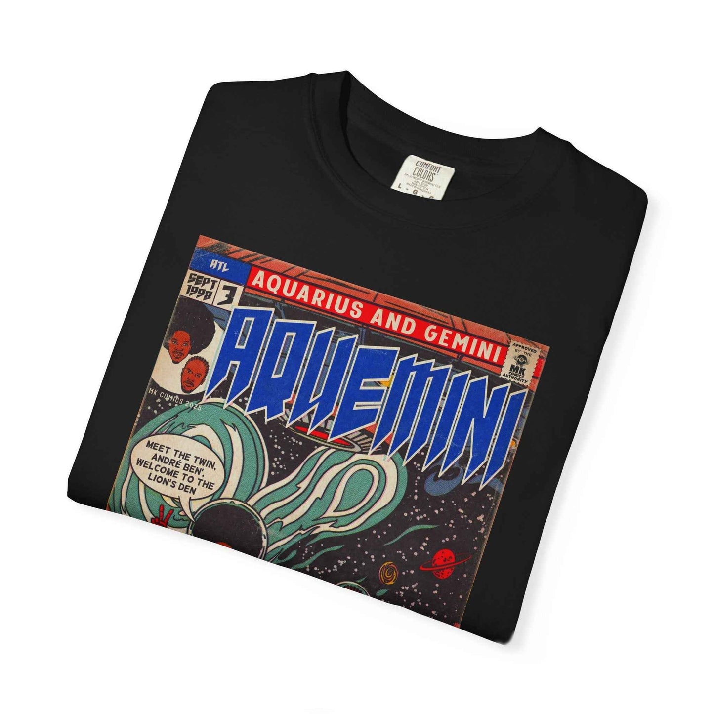 Aquemini - Comic Book Art - Unisex Comfort Colors T-shirt