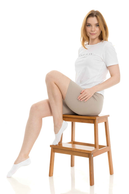 Women’s Bamboo No-Show Socks 6-Pack | Invisible, Breathable, Moisture-Wicking Socks - 612