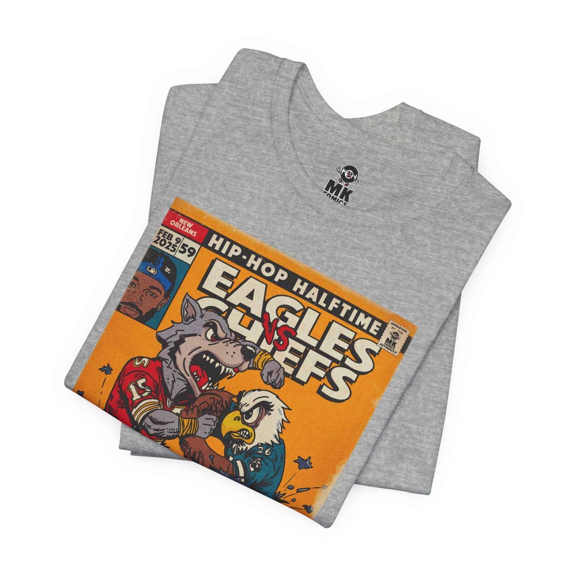 2025 Halftime - Eagles vs Chiefs - Unisex Jersey Short Sleeve Tee