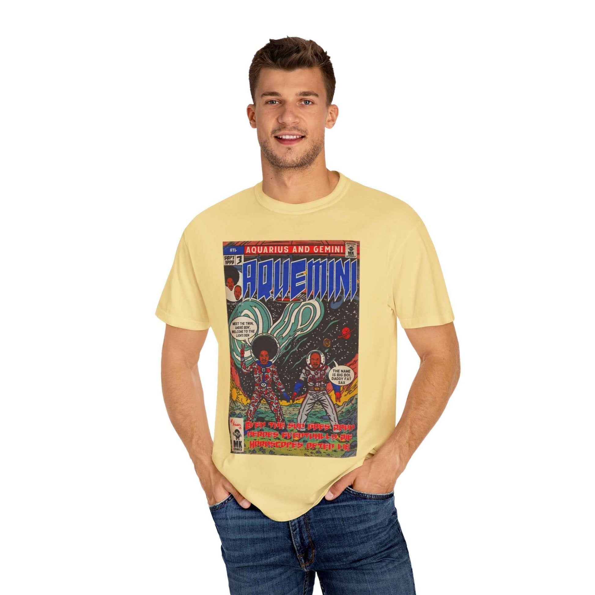 Aquemini - Comic Book Art - Unisex Comfort Colors T-shirt