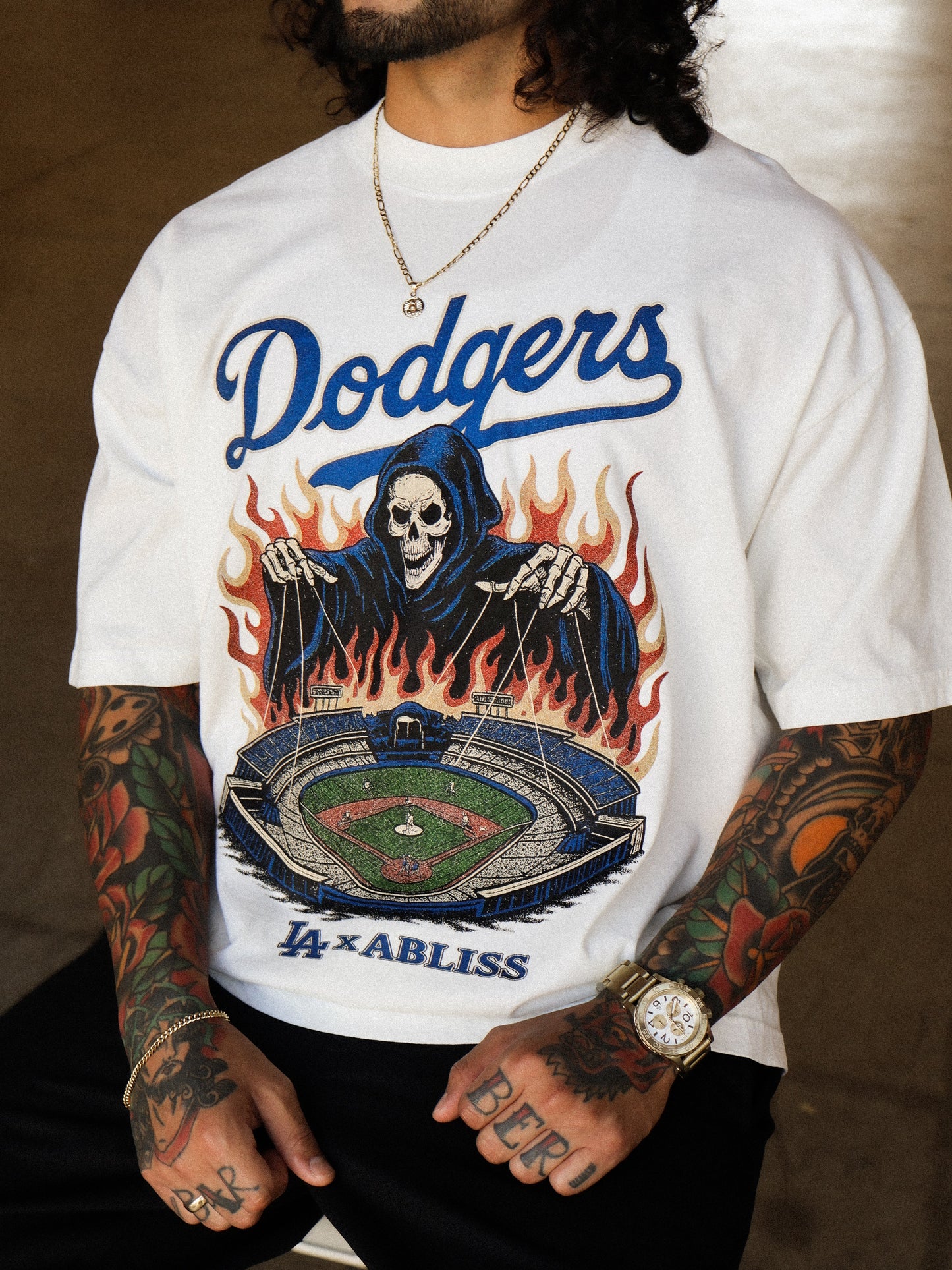Off White - Dodgers Reaper Tee