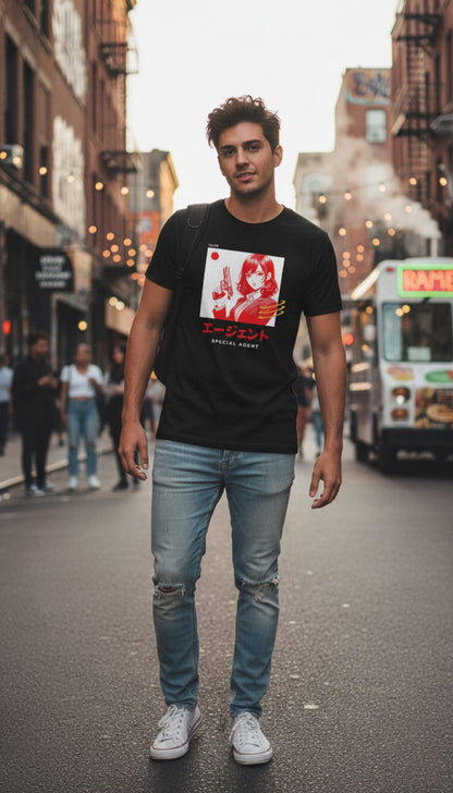 Camiseta de agente especial