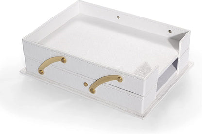 MOOG Classic Desk Organizer - Cream- 12 PCS