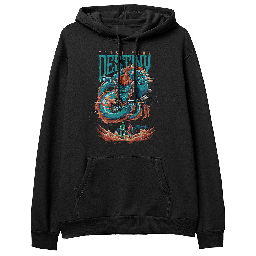 Sudadera con capucha "Confía en tu destino"